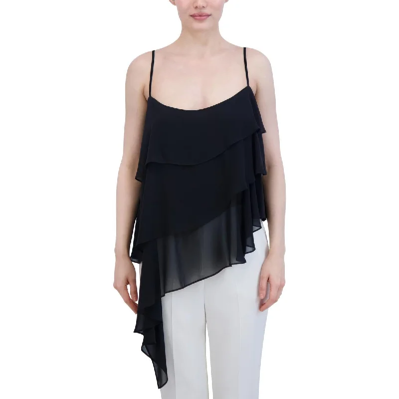 Asymmetrical ShirtsWomens Asymmetric Layered Blouse