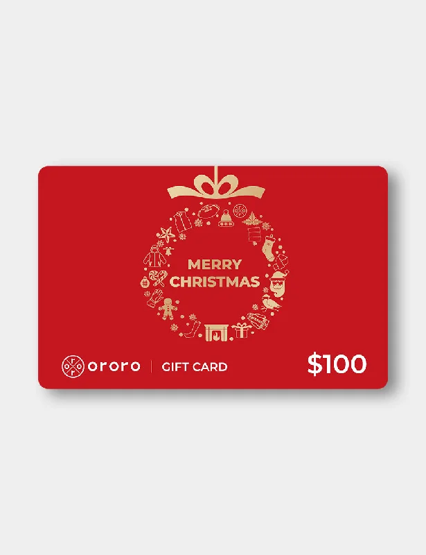 Metallic Jacketsororo Gift Card - $100/$200 (Physical Card)