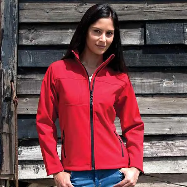 Recycled Fabric JacketsResult Ladies Classic Softshell Jacket