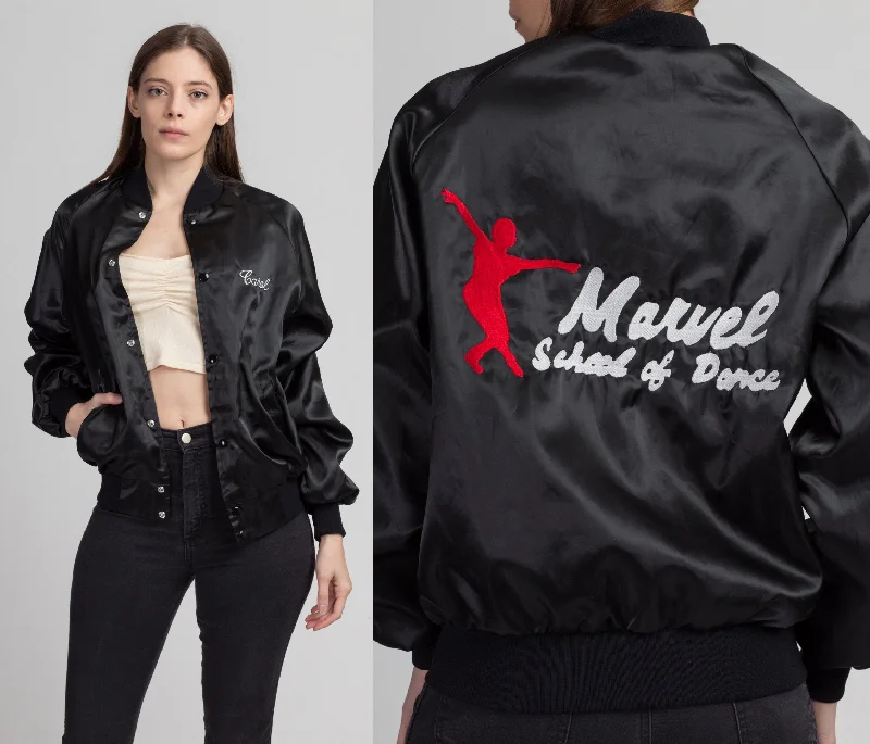 Festival Jackets80s Marvel School Of Dance Satin Bomber Jacket - Men's Small