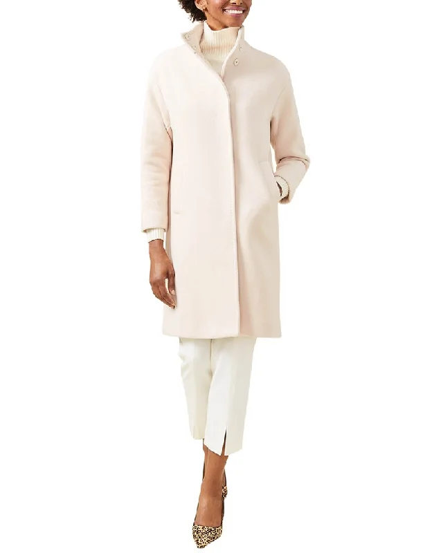 Ruffled JacketsJ.Mclaughlin Lux Angelina Wool & Cashmere-Blend Jacket