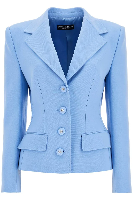 Running JacketsDolce & Gabbana Women's 'Sweet Wool Crepe Jacket'