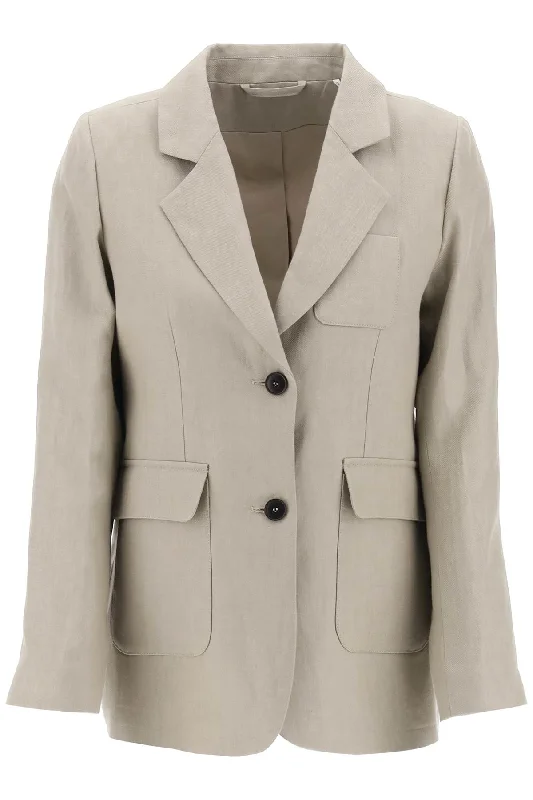 Linen JacketsSkall Studio Women's "Yoko Linen Deconstructed