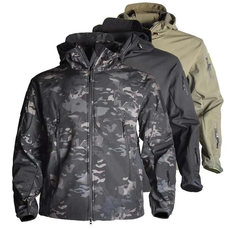 Lounge JacketsTactical Waterproof Fleece Jacket for Men