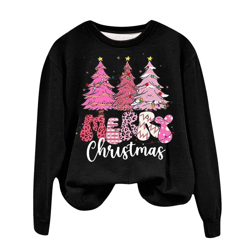 New Women's Christmas Sweater FashionAcrylic Knit Tops